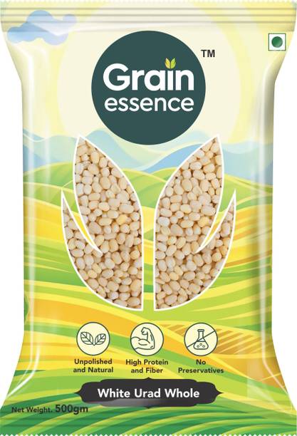 GRAIN ESSENCE White Urad Dal (Whole) (Whole Pulses)