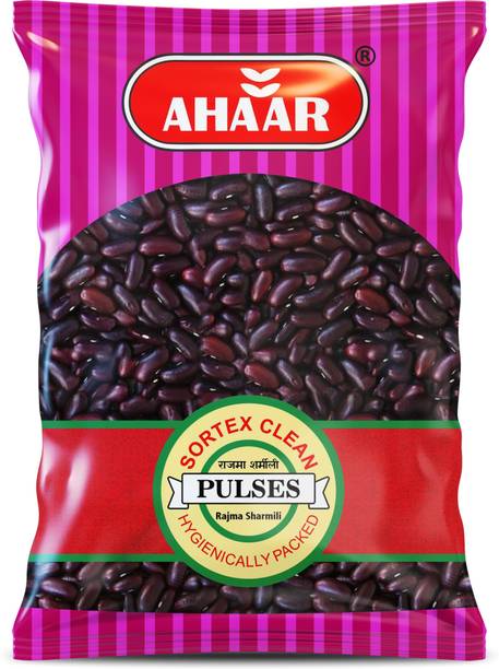 Ahaar Organic Black Rajma Kashmiri (Whole) (Rajma Kashmiri (Premium Red Kidney Beans))