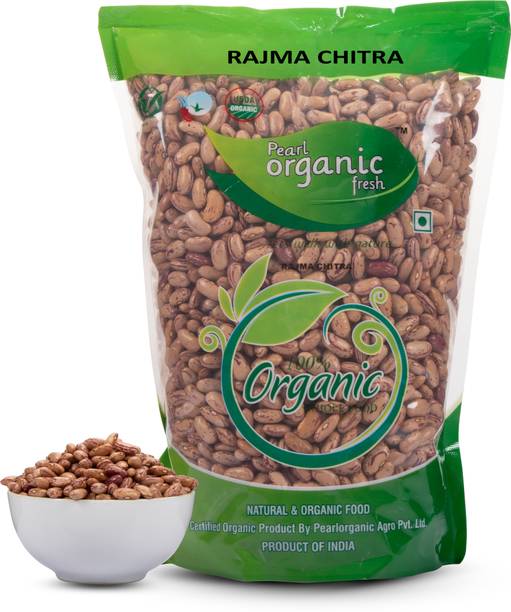 Pearl Organic Fresh Rajma Chithra (Whole) (Whole / Unpolished)