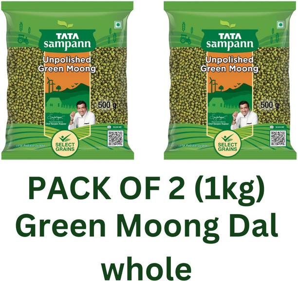 Tata Sampann Green Moong Dal (Whole)