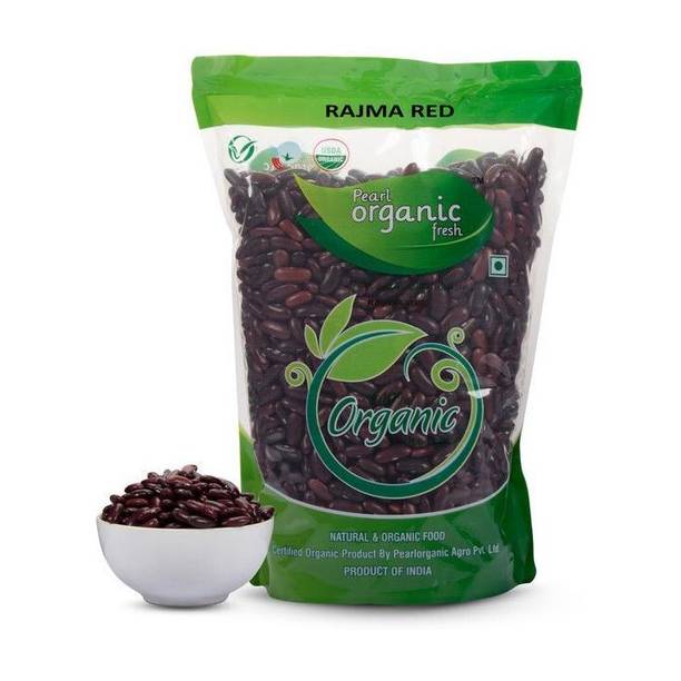 Pearl Organic Fresh Unpolished Rajma