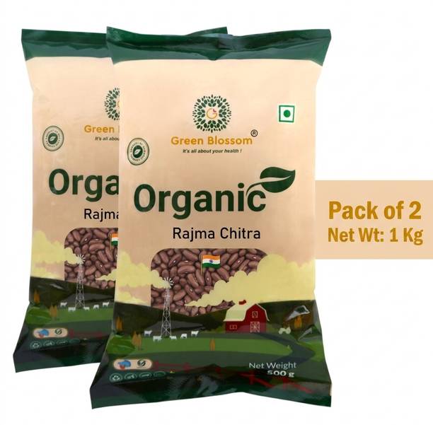 Green Blossom Organic Brown Rajma Chithra (Rajma)
