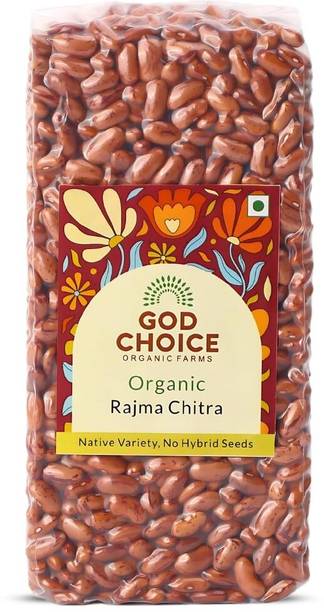 God Choice Organic Farms Rajma Chithra (Whole)