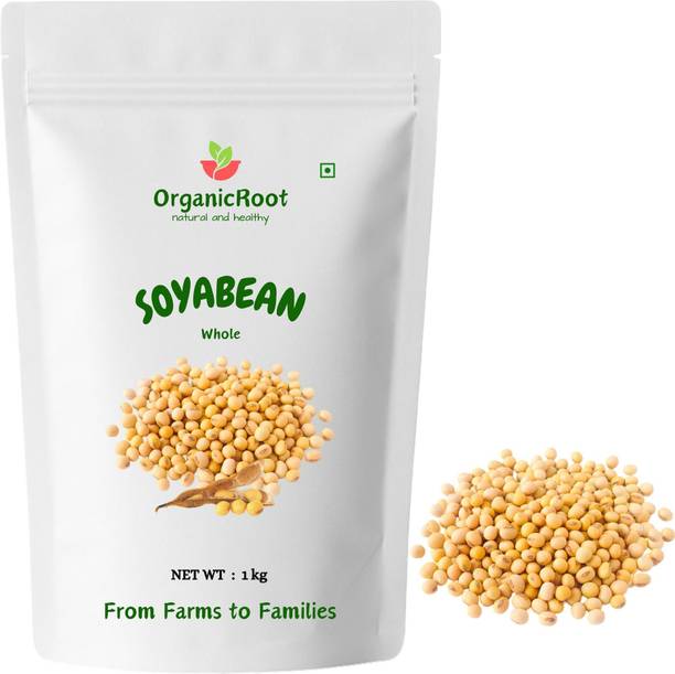 organicroot natural and healthy Organic Brown Soya Bean (Whole)