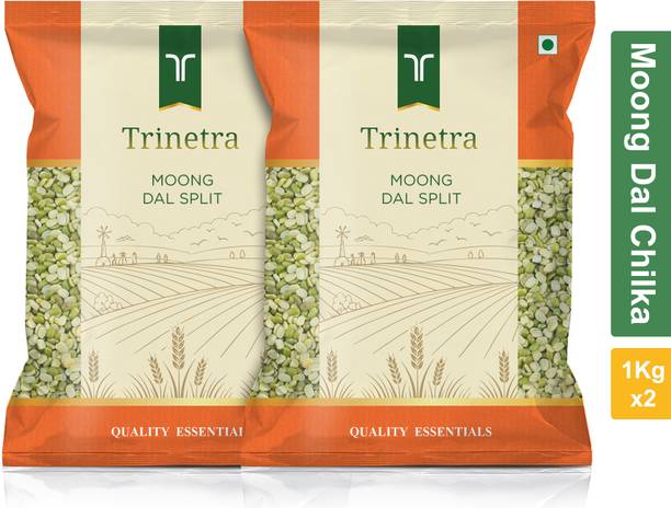 Trinetra Unpolished Green Moong Dal (Split)
