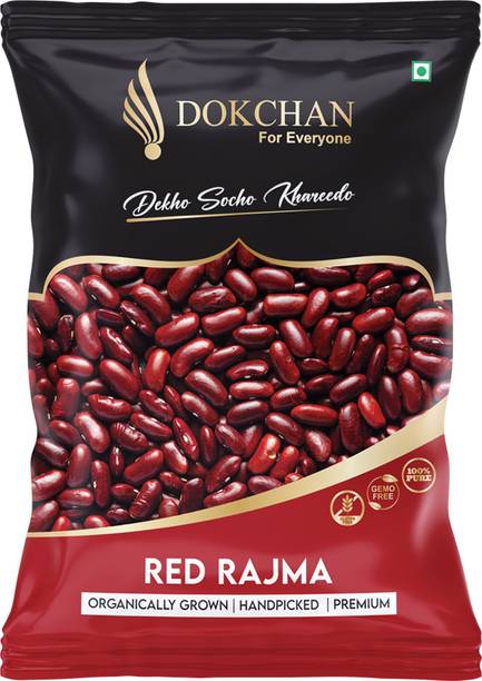 DOKCHAN Organic Red Rajma (Whole) (Red)