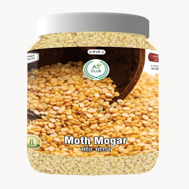AGRI CLUB Organic Yellow Mot Matki (Split)
