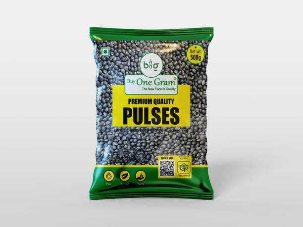 Buy One Gram Black Urad Dal (Whole) (Urad Dal)
