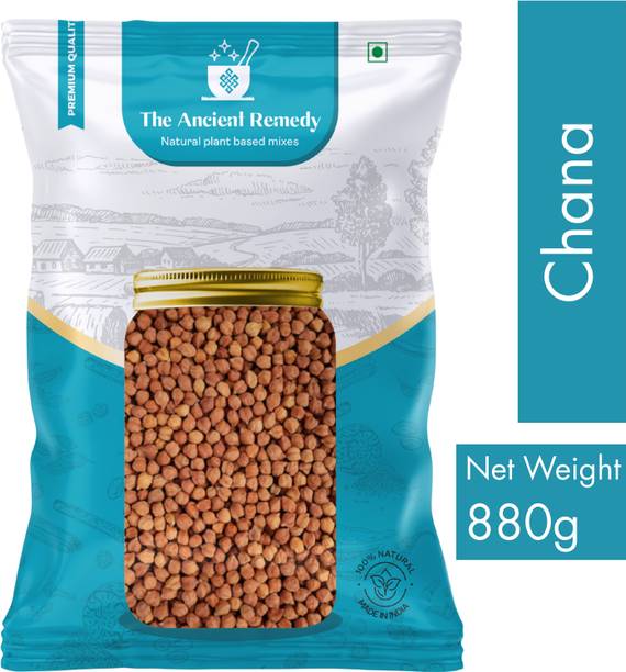 THE ANCIENT REMEDY Organic Chana (Whole) (Chana|Premium Whole Chickpeas Cleaned Sorted Bengal Gram Fresh Pack)