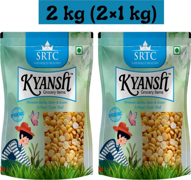 Kyansh Unpolished Yellow Toor/Arhar Dal
