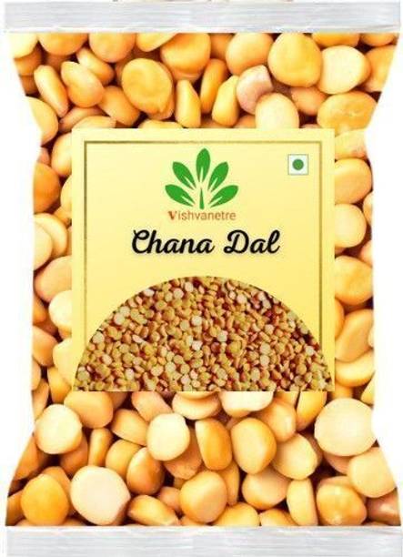 Vishvanetre Organic Unpolished Chana Dal (Split)