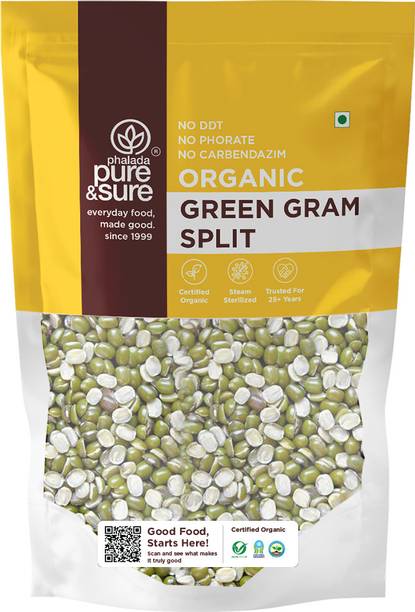 Pure & Sure Organic Moong Dal (Split)
