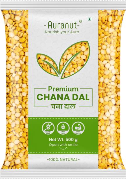 AURANUT Organic Yellow Chana Dal (Split)