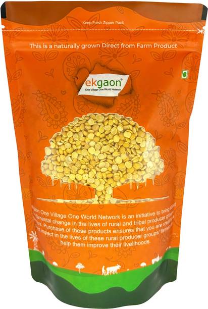 Ekgaon Organic Unpolished Yellow Toor/Arhar Dal