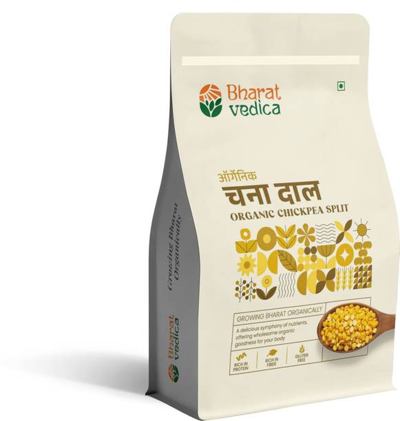 Bharat Vedica Organic Chana Dal (Split)