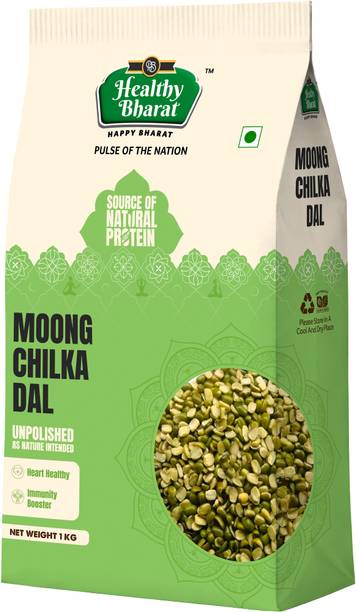 Healthy Bharat Unpolished Moong Dal