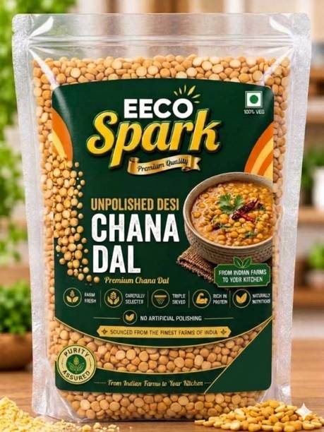 EECO Spark Unpolished Yellow Chana Dal (Split)