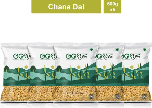 Goshudh Unpolished Chana Dal (Split)