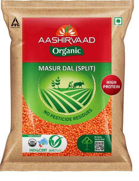 AASHIRVAAD Organic Red Masoor Dal (Split)