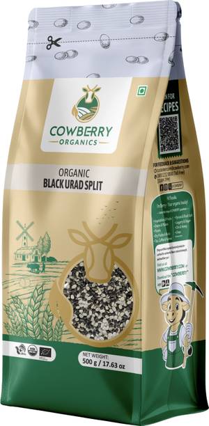 COWBERRY Organic Unpolished Urad Dal