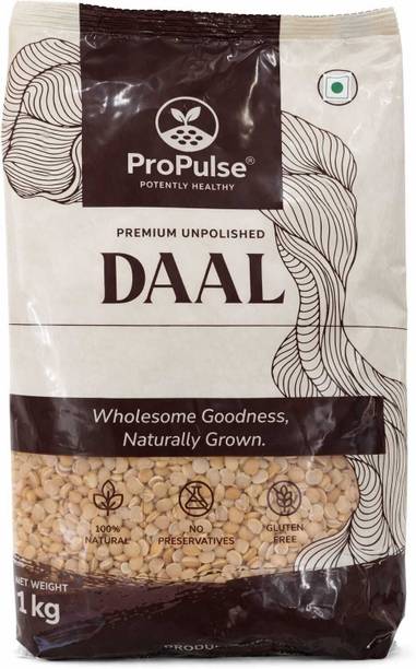 ProPulse Yellow Toor/Arhar Dal (Split) (Premium Unpolished)