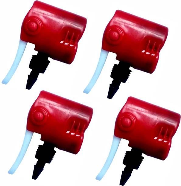 Onbicle Cycle Pump Pipe Nozzle 4pc Bicycle connection clip Setting only Bicycle, Motorcycle, Car, Basketball Pump, Handball Pump Pump