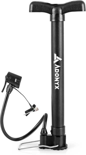 ADONYX Portable Bike Floor |120PSI with Multifunction Needle|Mini Ball, Bicycle Pump