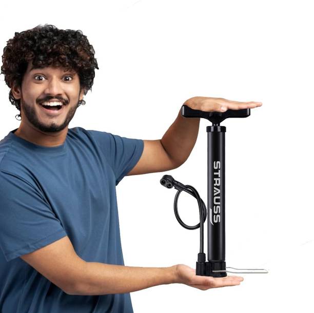 Strauss Hand Air | Double Action | साइकिल, बॉल पंप