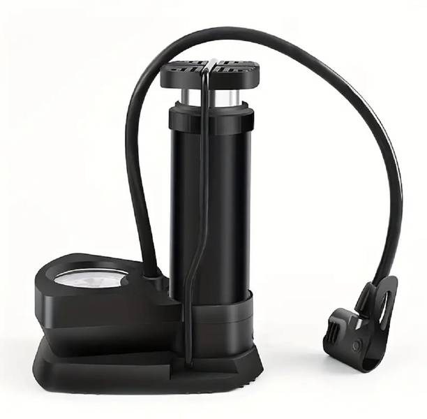LEADER Mini Bike Foot Pumps, Portable Bicycle Tire Pump Foot Activated Air Pump Bicycle, Car, Motorcycle, Volleyball Pump, Football Pump, Basketball Pump, Ball Pump