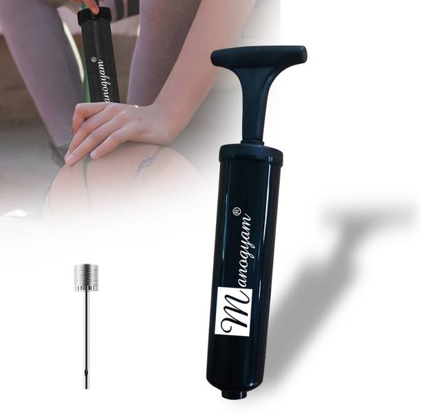 Manogyam Pro Ball Inflator Pump for Footballs with Needle Included Ball Pump