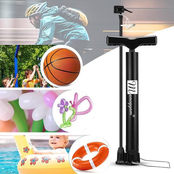Manogyam Multifunction Portable Floor Bike, Bicycle Air Ball Pump