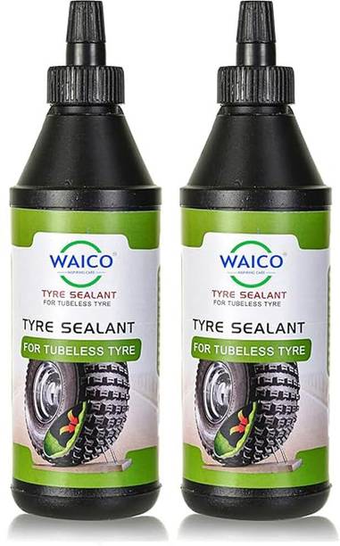 HouseOfCommon Tubeless Tire Sealant 2X350mL Anti Puncture Liquid Gel for Bike, Scooty & Car Tubeless Tyre Puncture Repair Kit