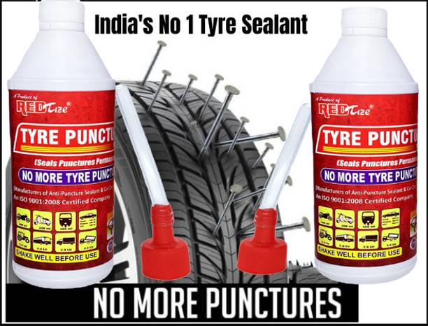 COMICAL Tubeless Tire Sealant | Anti Puncture Liquid for Bike & Car Tyre Pack Of 2 Tubeless Tyre Puncture Repair Kit