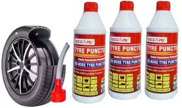 Aayatouch Tire Sealant | Anti Puncture Liquid for Bike & Car Tyre Tubeless PACK OF 3 Tubeless Tyre Puncture Repair Kit