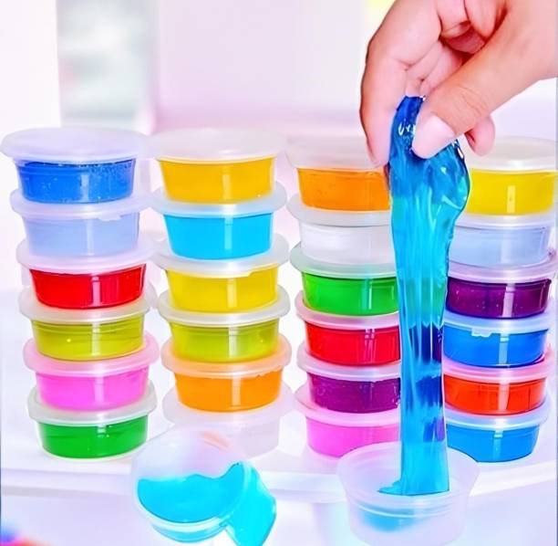 AS TOYS Crystal Scented Slime Clay Putty Toy For Kids. ...
