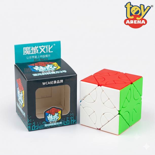 Toy Arena MoYu Meilong Mixup Skewb V2 Advanced Shape Mod Puzzle