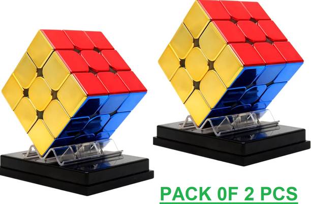OCFI QUALITY High Speed Magic Cube Puzzle Toy - Adjustable Tightness and Stickerless