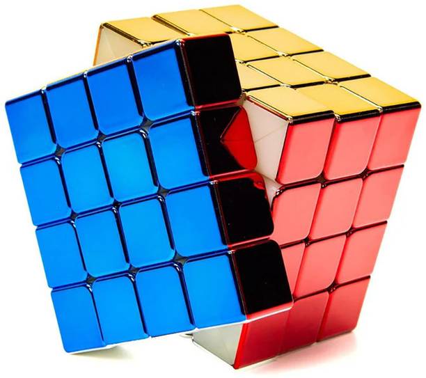 Cuberkart Sengso Legend 4x4 Metallic Speed Cube 4x4x4 Mirror Reflective Magic Puzzle