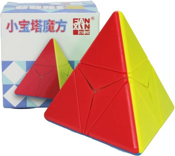 Cuberkart FanXin Pyraminx Mod V1 Pagoda Tower 2-Layer Stickerless Cube