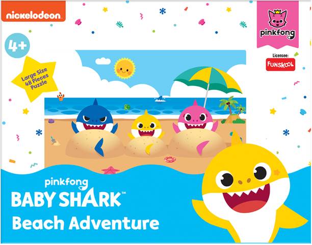 FUNSKOOL BABY SHARK 48PCS PUZZLE-4014600