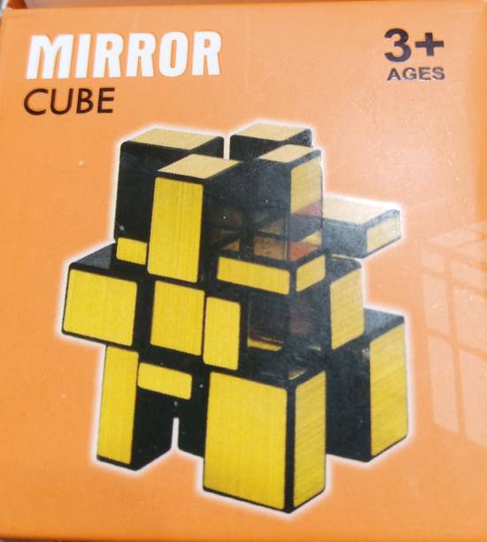 Joeyenterprises Silver puzzle cube and Rubik's cube