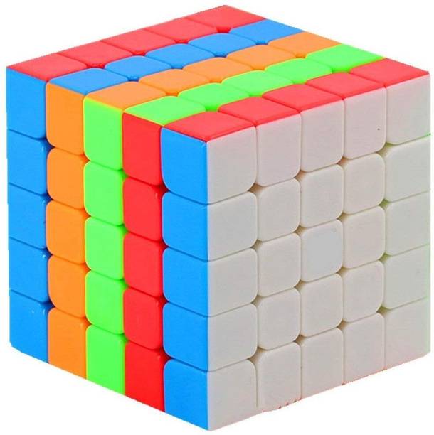GOSHOPPE ENTERPRISES 5X5 High Speed Stickerless Magic Puzzle Cube Toy