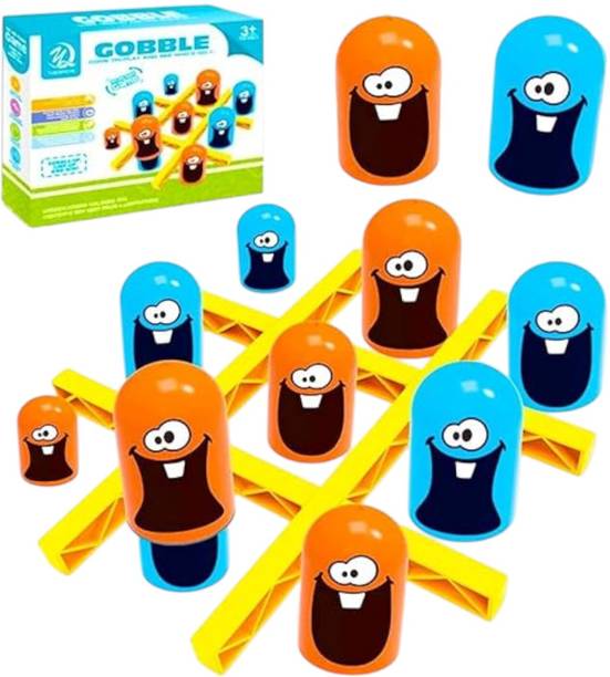 AKTOON TOYS ic Tac Toe Game for Kids & Adults | Gobble Table Top Board Game