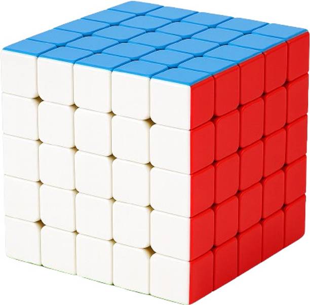 Hello Toys 5x5 Speed Cube – Stickerless Smooth Turning High-Speed Puzzle Cube