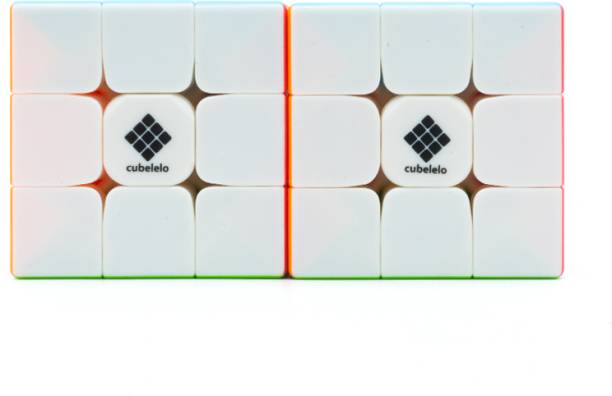 Cubelelo Drift 3x3 Stickerless Combo (Pack of 2)