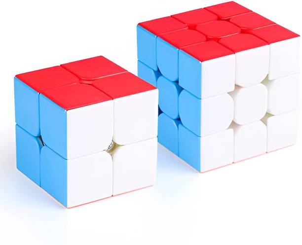 M-Alive Puzzle Brain Triger 2x2 3x3 Cube Rubikers Rubik Combo Deal Set of 2