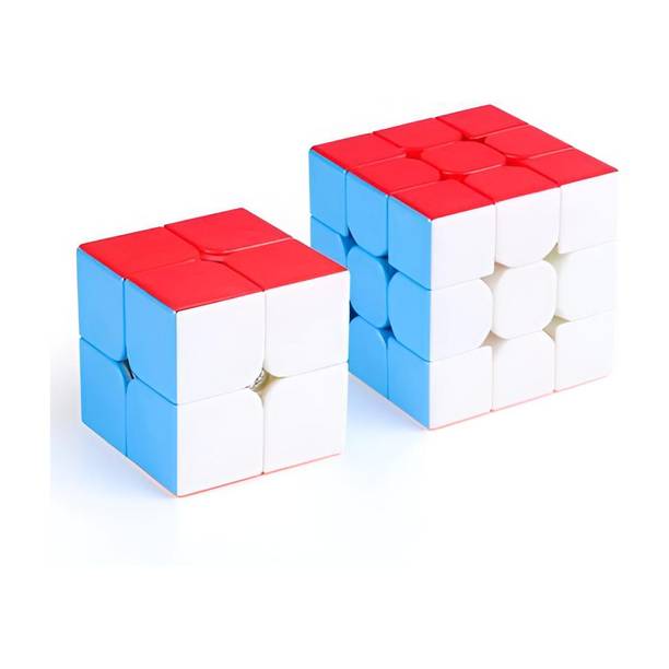 M-Alive Puzzle Brain Triger 2x2 3x3 Cube Rubikers Rubik Combo Deal Set of 2