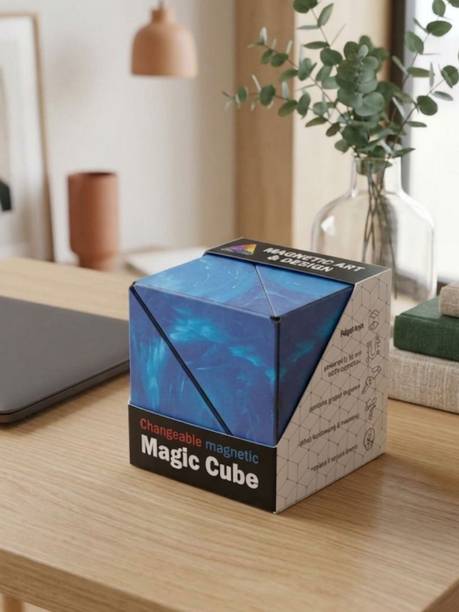 We3 Puzzle Cube Toy Magic Brain Game for Kids & Adults Learning Stress Relief Toy