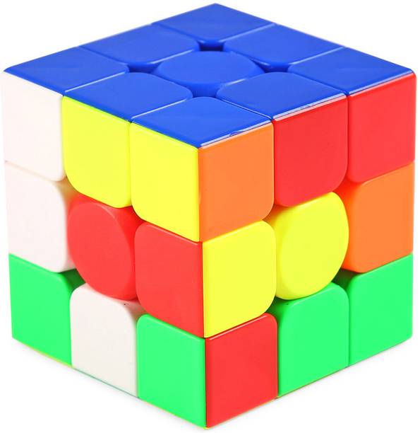 Play Nation 3X3 Stickerless Rubik Cube for 8+ Yrs Children | Beginner Speed Cube for Adults