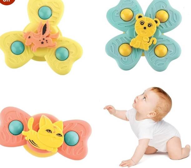 pl tixx toy Animal Spin Suction Toy